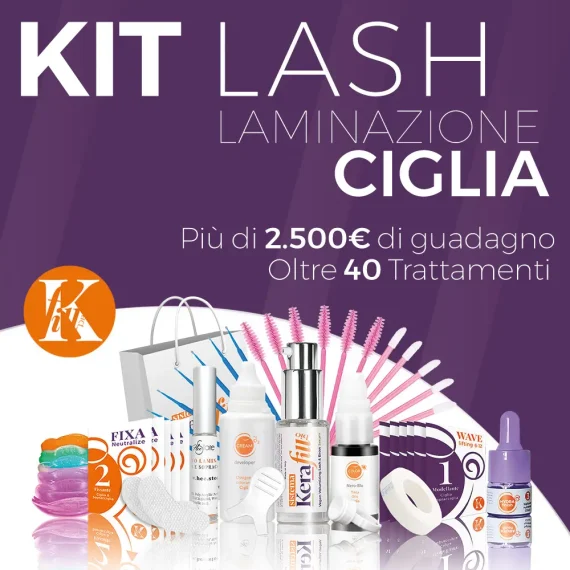 Kit Laminazione Ciglia Kerafill