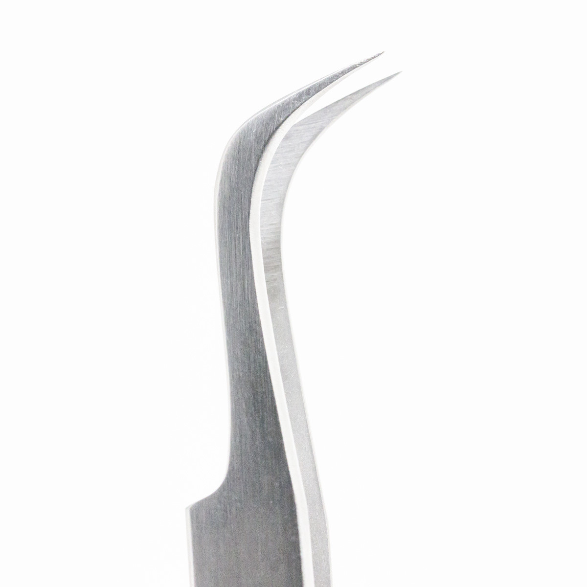 immagine quadrata delle punte in metallo della Pinzetta Ciglia Volume Curva