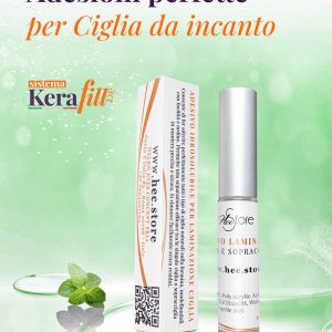 composizione del packaging della colla laminazione con pianale plastico e foglia verde
