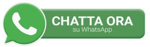 pulsante web rettangolare icona whatsapp e scritta chatta ora