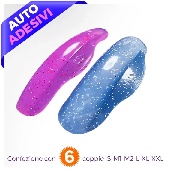 6 coppie PAD ciglia senza colla