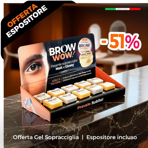 Espositore Brow Wow! Gel Sopracciglia