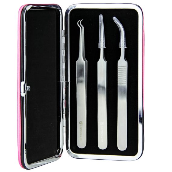 Custodia Pinzette Ciglia Rigida e Magnetica