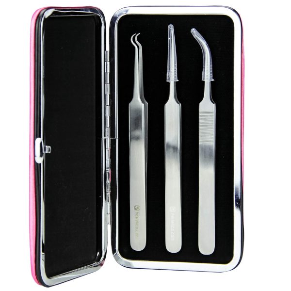 Custodia Pinzette Ciglia Rigida e Magnetica