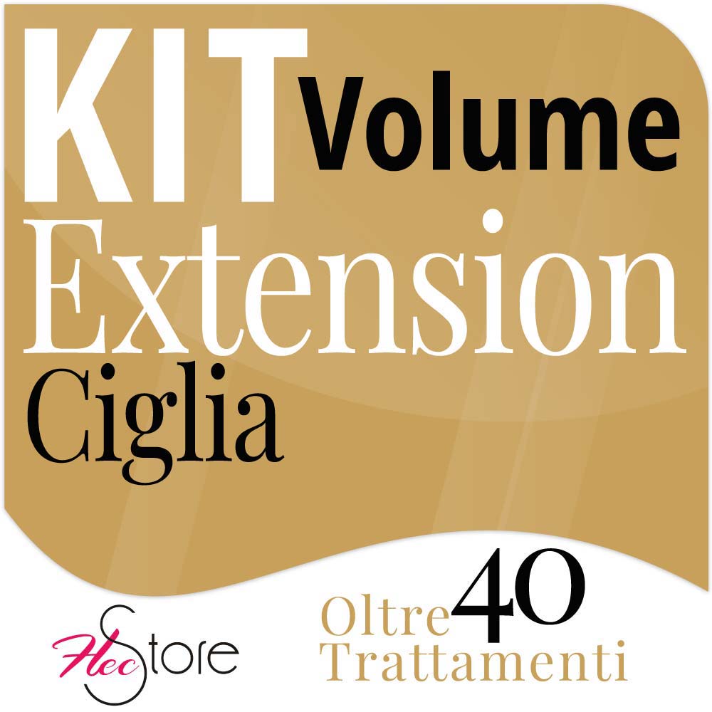 Kit Extension Ciglia Volume